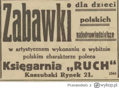 PrzewodniG - Gdańska wigilia sprzed stu lat....i "zabawki o wybitnie polskim charakte...