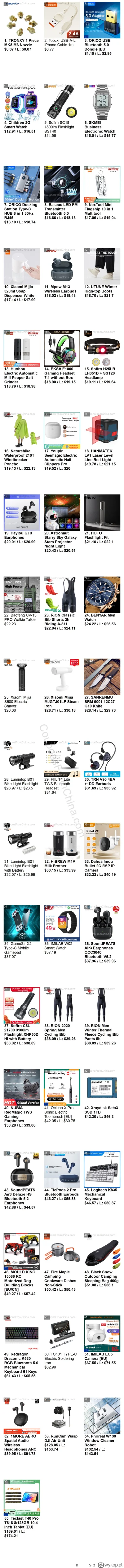 n_____S - Cześć #aliexpress - oto przedmioty, które wrzucałem na grupę/fanpage FB, Te...