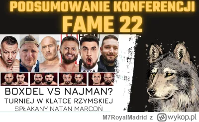 M7RoyalMadrid - Podsumowanie 1 konferencji Fame 22

https://youtu.be/OzVF45U5FsQ

#fa...