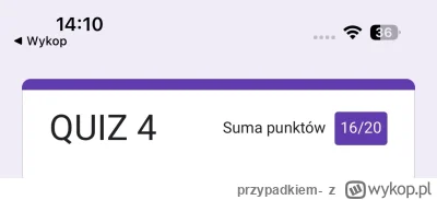 przypadkiem- - @Frufruf łatwiejsze, potwierdzam