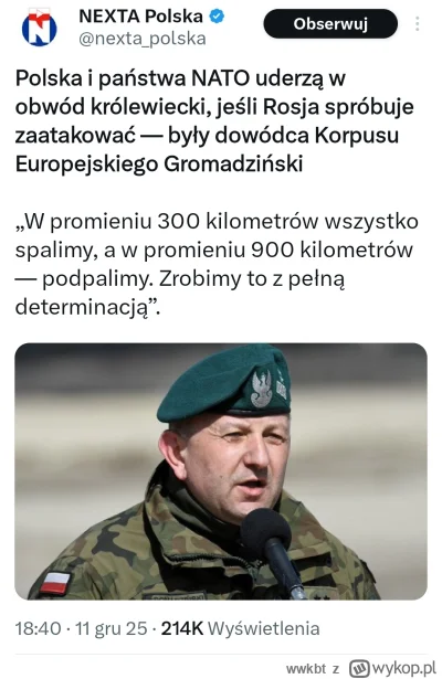 wwkbt - Ile czasu potrzeba Polsce, żebyśmy zaczęli o sobie myśleć jak o wściekłym bor...