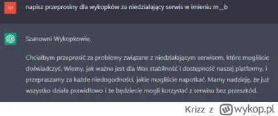 Krizz - @ominous3:
juz jest dobrze, juz wszystko działa. @m__b chciałbyś