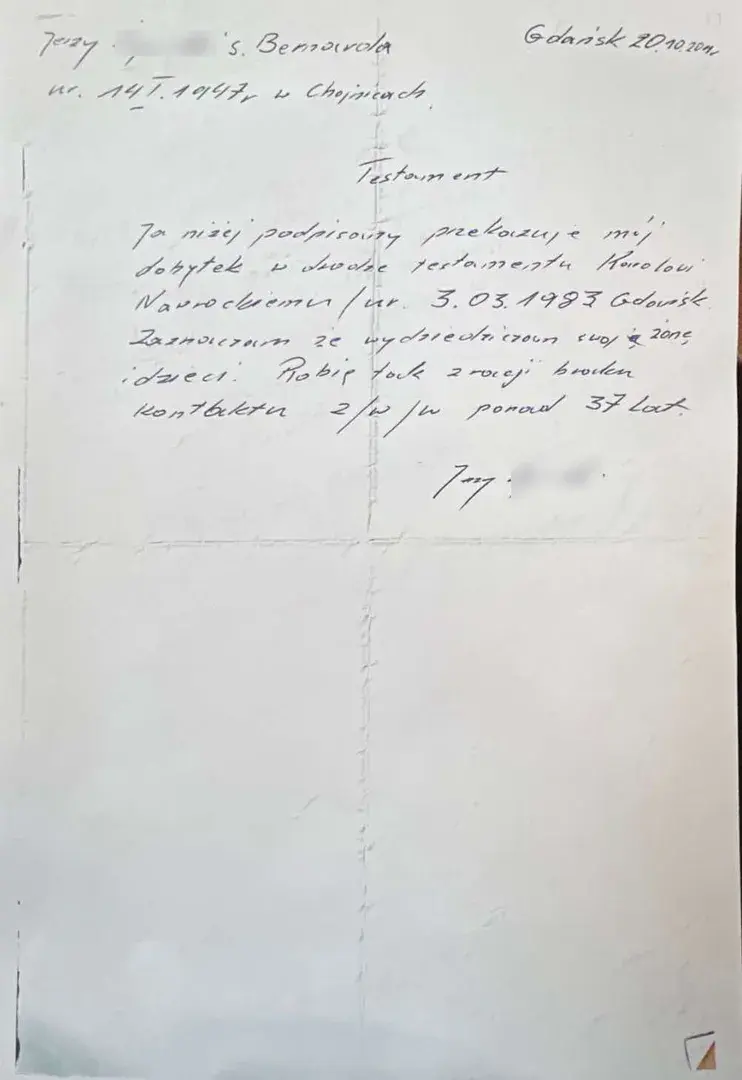 ossprime - @notBart: Nic nie pożyczył.  Nie ma ani umowy pożyczki, ani umowy darowizn...