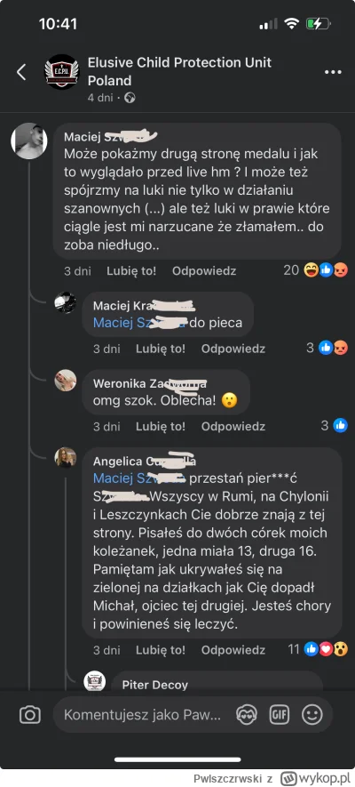 Pwlszczrwski - Chyba po raz pierwszy główny bohater wypowiedział się w komentarzu pod...