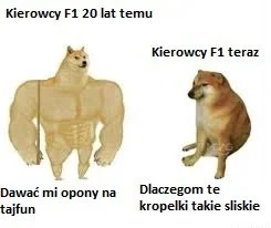 Miop - #f1 dawać niebieskie opony