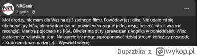 Dupazbita - Dzisiaj Nrgej nie bierze jeńców. Nawet on ma bekę z półrecenzentów ( ͡° ͜...