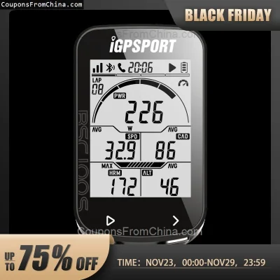 n____S - ❗ GPS Bike Computer BSC100S
〽️ Cena: 18.73 USD (dotąd najniższa w historii: ...