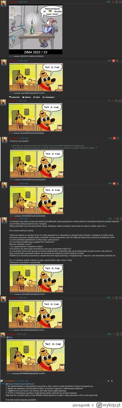 paragonik - Jak tam, Europa już zamarzła, jak straszyłeś od 2022 r.? @konradpra:
Coś ...