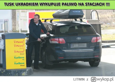 LITWIN - Tusk potajemnie wykupuje Polakom paliwo!

#orlen #paliwo #heheszki #gospodar...