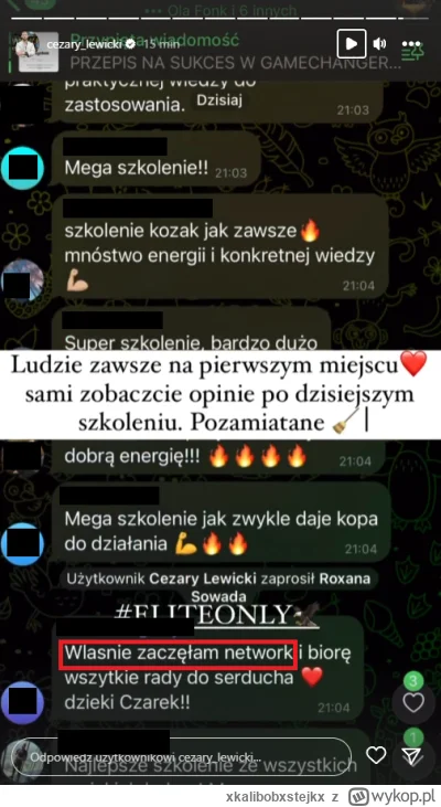 xkalibobxstejkx - To w końcu zarabiacie na krypto i giełdzie czy nagrywaniu filmików ...