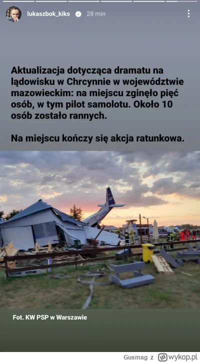Gusmag - #krakow #poznan #oceangate #ukraina #wypadek
Witam. Poszukuję ekspertów od s...