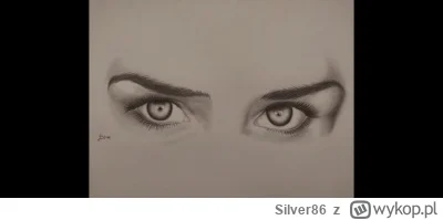 Silver86 - (ʘ‿ʘ), jeszcze miałam wizję by potraktować źrenice i na około akwarelą, al...