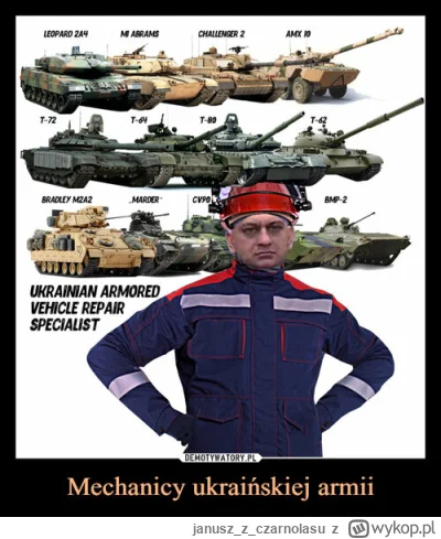 januszzczarnolasu - Poza przekazaniem kolejnej partii czołgów bardzo istotna wydaje s...