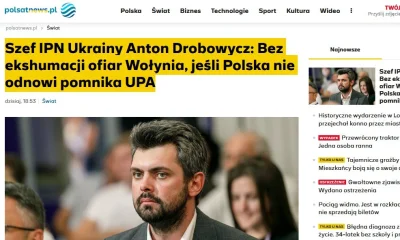 Bolxx454 - >polsat news: Szef IPN Ukrainy Anton Drobowycz: Bez ekshumacji ofiar Wołyn...