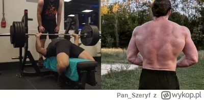 PanSzeryf - @Hyperboreangains:
1. Na instagramie masz filmik jak wyciskasz 200 więc p...