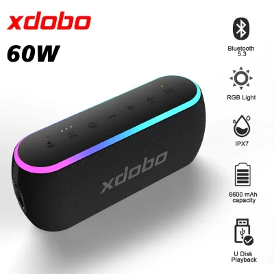 n____S - ❗ 60W XDOBO X8 III Bluetooth Speaker
〽️ Cena: 44.79 USD (dotąd najniższa w h...