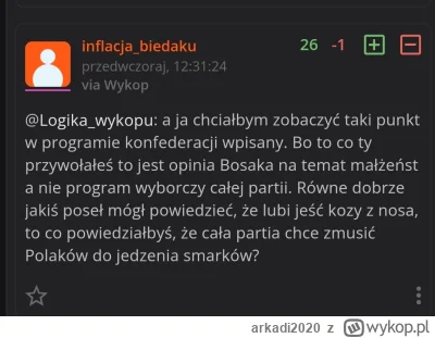 arkadi2020 - @inflacja_biedaku: filozofia, rozkimy, rozmowa na poziomie, poważne argu...