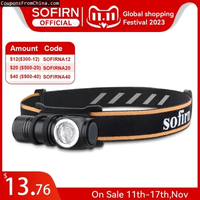 n____S - ❗ Sofirn HS10 Headlamp with 16340 Battery
〽️ Cena: 13.65 USD (dotąd najniższ...