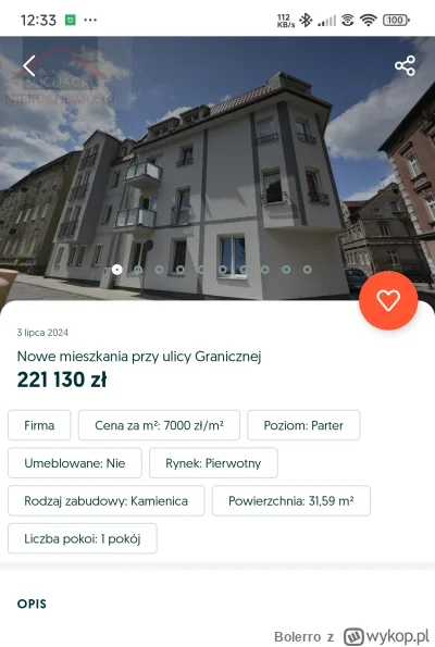 Bolerro - Miasto 18.5k mieszkańców. Cena M2: