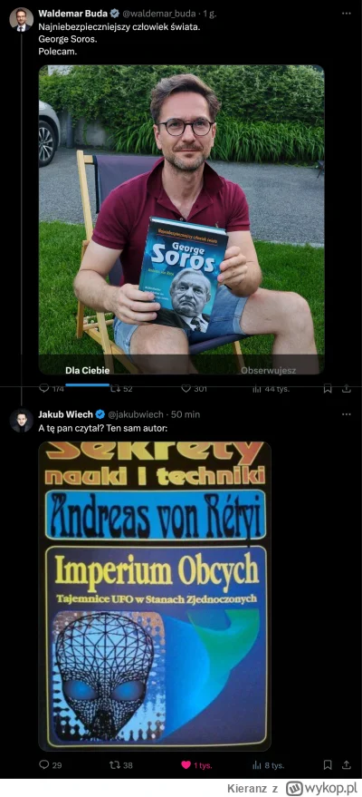 Kieranz - Gdybyście się zastanawiali czym zaczytują się pis0wcy... Książkami autora o...