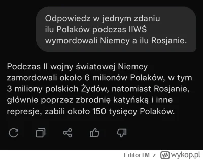 EditorTM - Grok króciutko wyjaśnia manipulacje trolli z tagu. #ukraina #rosja