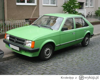 Kroledyp - #motoryzacja 
Opel Kadett  D