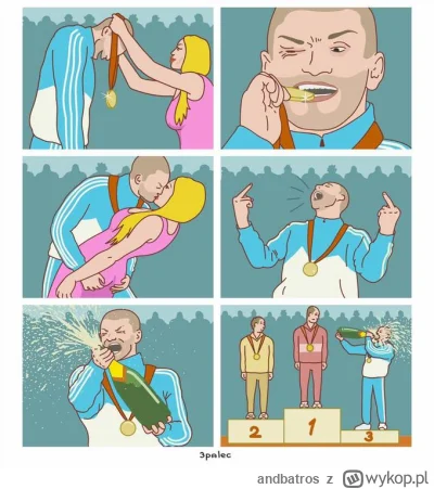 andbatros - #paryz2024 Radość z wygrania w szermierkę brązowego medalu jest idealnie ...