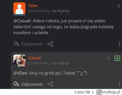 EditorTM - @Casuel: Wieczorem jeszcze nie było.