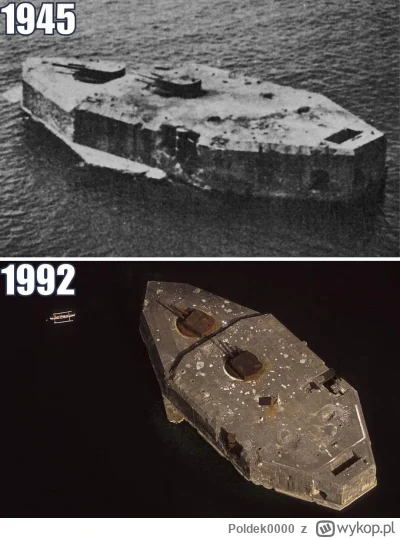 Poldek0000 - #historia 
Fort Drum, 1945 vs. 1992

Known as the "Concrete Battleship,"...