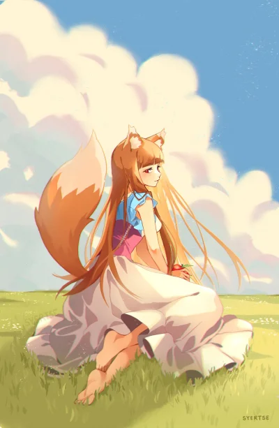 LatajacaPapryka512 - #anime #randomanimeshit #spiceandwolf #holo