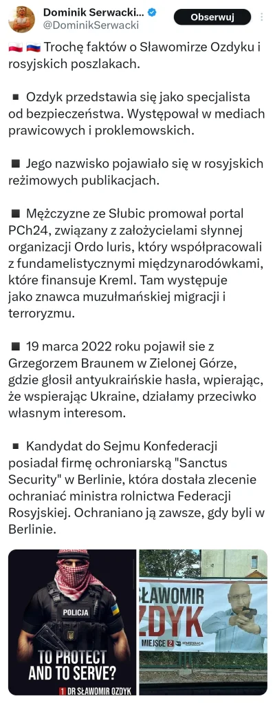 officer_K - Ciekawe fakty o kolejnej onucy z k0nfederacji prorosyjskiej.

#k0nfederos...