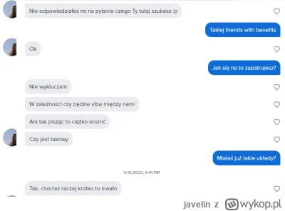 javelin - Nie rozumiem wykopków narzekających na Tindera.

#tinder #logikarozowychpas...