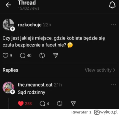 RiverStar - Tak. #heheszki #rozowepaski #niebieskiepaski #p0lka