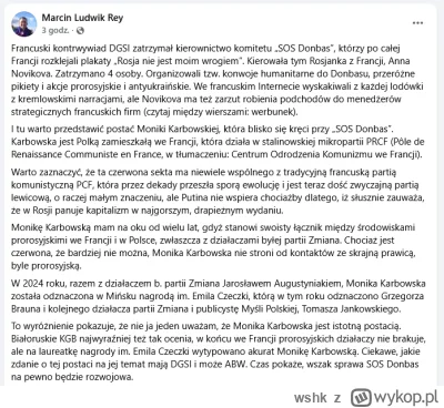 wshk - Całkiem niedawno gdy Batyr złożył wniosek o delegalizację KPP towarzyszka Moni...