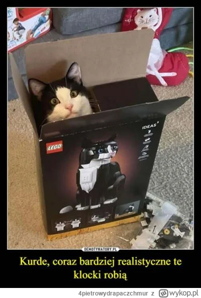 4pietrowydrapaczchmur - #lego #koty #heheszki
