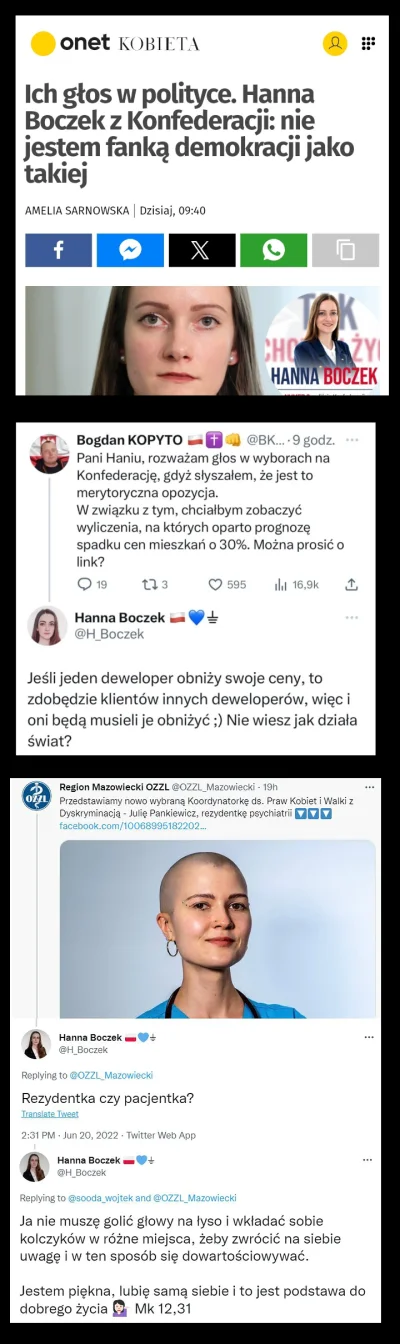 danni12 - Boczek, to zwykła skrajnie prawicowa chamka, która nie potrafi się wysłowić...