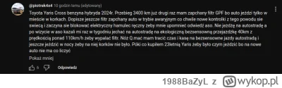 1988BaZyL - Współczesne miejskie auto użytkowane w mieście. 
Co może pójść nie tak?

...