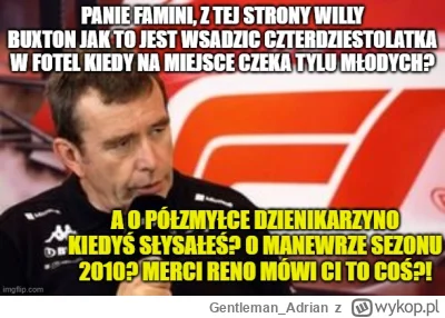 Gentleman_Adrian - #f1 Podobno Bruno w swoim biurze ma plakat z Kubicą z sezonu 2010 ...