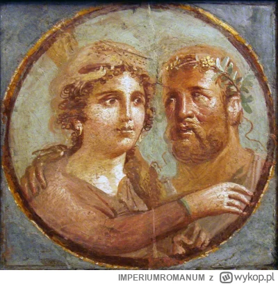 IMPERIUMROMANUM - Rzymski fresk ukazujący Heraklesa i Omfale

Rzymski fresk ukazujący...