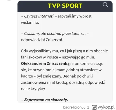 badreligion66 - #skoki xD