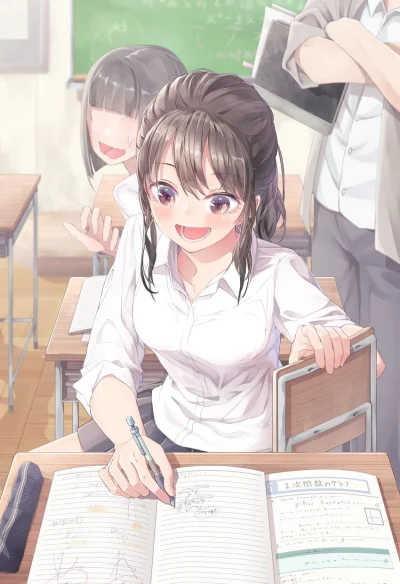 mesugaki - #anime #randomanimeshit #originalcharacter #schoolgirl