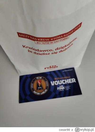 cesar90 - 66 361 - 450 = 65 911
Data donacji - 30.09.2025
Rodzaj donacji - krew pełna...