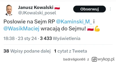badreligion66 - #sejm #polityka Janusz, spokój!!