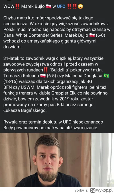 vorky - Mamy kolejnego Polaka w UFC ( ͡° ͜ʖ ͡°)

#ufc #mma