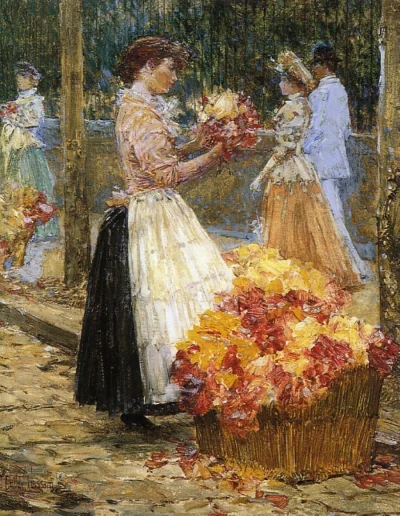 Bobito - #obrazy #sztuka #malarstwo #art

Childe Hassam - Kobieta sprzedająca kwiaty ...