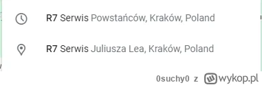 0suchy0 - @komakow: sprawdz R7 serwis, maja dwie lokacje, troche dugie terminy, ale c...