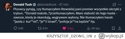 KRZYSZTOFDZONGUN - Donek wstał i wybrał p-----c xD

prętem po pratach kibolsko pisows...