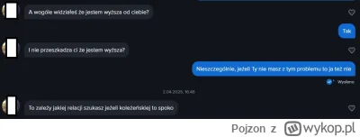 Pojzon - #tinder #wzrost
It's over