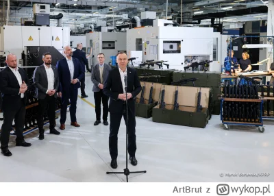 ArtBrut - #rosja #wojna #ukraina #wojsko #polska #bron #grot

Prezydent Andrzej Duda ...