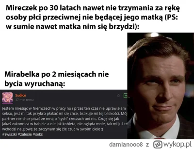 damianooo8 - #przegryw #damskiprzegryw #zwiazki #rozowepaski #niebieskiepaski

@Sudic...